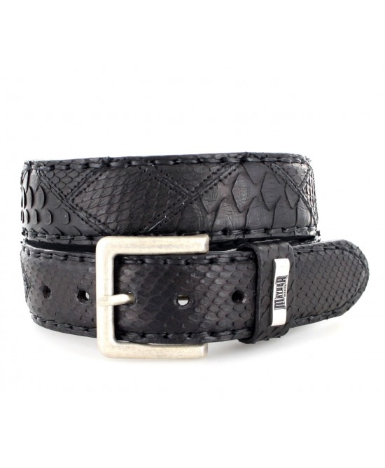 Python skin belt best sale